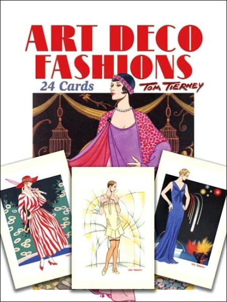 Cover for Tom Tierney · Art Deco Fashions : 24 Cards (Paperback Book) (2005)