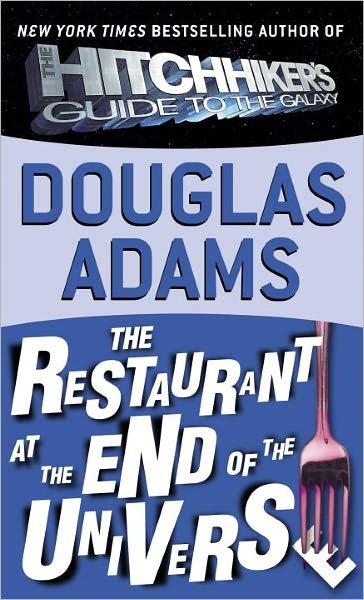 Cover for Douglas Adams · The Restaurant at the End of the Universe (Hardcover Book) (1995)