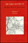 Cover for Ralph Waldo Emerson · Early Lectures of Ralph Waldo Emerson (1838â€“1842) - Ralph Waldo Emerson (Hardcover Book) (1972)