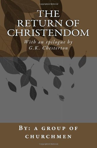 Cover for A Group of Churchmen · The Return of Christendom (Paperback Book) (2014)