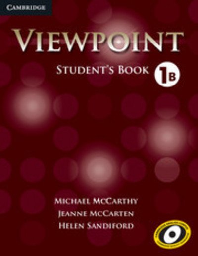 Cover for Michael McCarthy · Viewpoint Level 1 Student's Book B - Viewpoint (Paperback Bog) (2012)