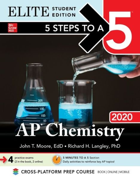 Cover for John Moore · 5 Steps to a 5: AP Chemistry 2020 Elite Student Edition (Pocketbok) [Ed edition] (2019)