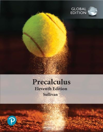 Cover for Michael Sullivan · Precalculus, Global Edition (Pocketbok) (2023)