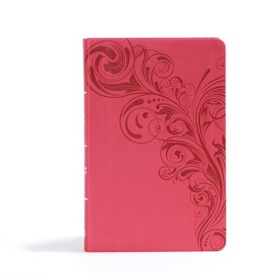 Cover for CSB Bibles by Holman · CSB Ultrathin Reference Bible, Pink LeatherTouch, Indexed (Imitation Leather Bo) (2017)