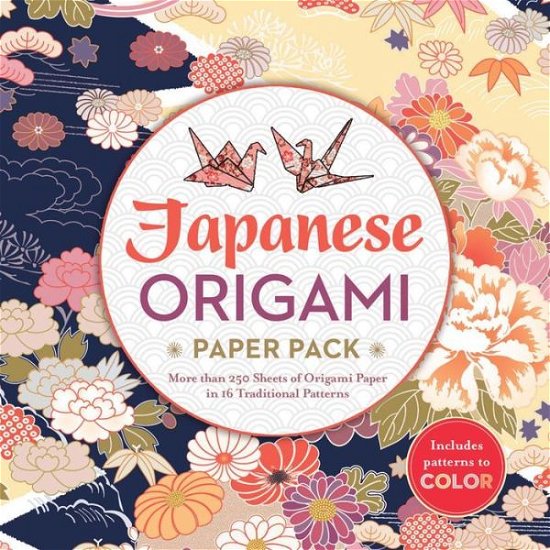 Cover for Inc. Sterling Publishing Co. · Japanese Origami Paper Pack: More than 250 Sheets of Origami Paper in 16 Traditional Patterns (Papperier) (2016)
