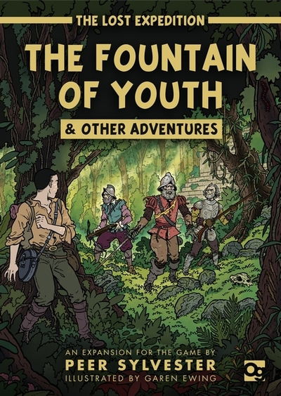 The Lost Expedition: The Fountain of Youth & Other Adventures: An expansion to the game of jungle survival - Peer Sylvester - Brettspill - Bloomsbury Publishing PLC - 9781472835529 - 20. september 2018