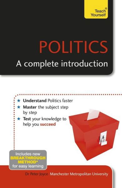 Cover for Peter Joyce · Politics: A Complete Introduction: Teach Yourself (Paperback Bog) (2015)