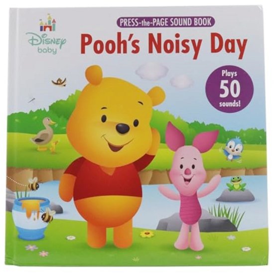 Cover for P I Kids · Disney Baby Poohs Noisy Day Press The Page Sound Book (Hardcover bog) (2024)