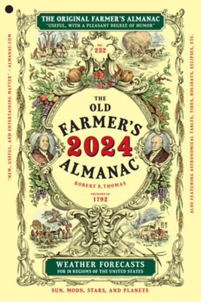 2024 Old Farmer's Almanac - Old Farmer's Old Farmer's Almanac - Books - Yankee Publishing, Incorporated - 9781571989529 - August 29, 2023