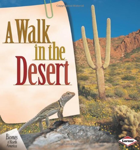 Cover for Rebecca L. Johnson · A Walk in the Desert (Biomes of North America) (Gebundenes Buch) (2000)