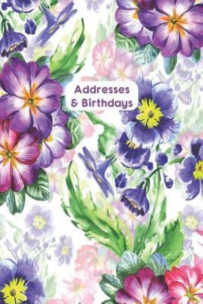 Cover for Andante Press · Addresses &amp; Birthdays (Paperback Book) (2019)