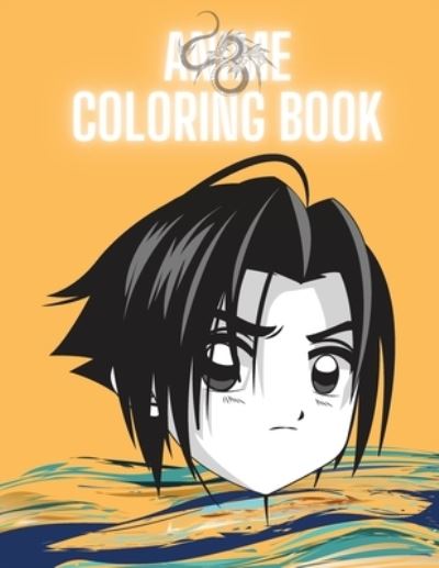 Cover for Cathrine Mellor · Anime Coloring Book (Paperback Book) (2021)