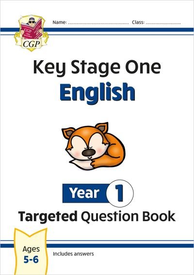 Cover for CGP Books · New KS1 English Year 1 Targeted Question Book - CGP Year 1 English (Paperback Bog) (2023)