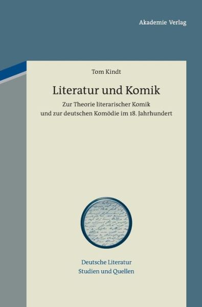 Cover for Tom Kindt · Literatur und Komik (Bok) (2011)
