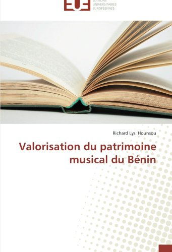 Cover for Richard Lys Hounsou · Valorisation Du Patrimoine Musical Du Bénin (Paperback Book) [French edition] (2018)