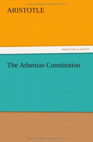 Cover for Aristotle · The Athenian Constitution (Pocketbok) (2012)