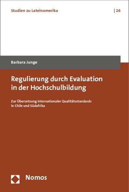 Cover for Junge · Regulierung durch Evaluation in d (Book)