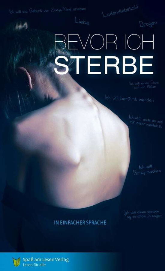 Cover for Downham · Bevor ich sterbe (Buch)