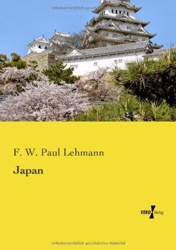 Cover for F W Paul Lehmann · Japan (Paperback Book) [German edition] (2019)