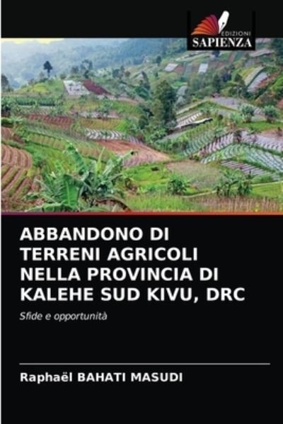 Cover for Raphael Bahati Masudi · Abbandono Di Terreni Agricoli Nella Provincia Di Kalehe Sud Kivu, Drc (Pocketbok) (2021)