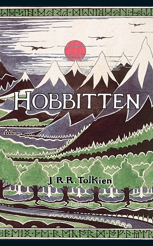Cover for J.R.R. Tolkien · Hobbitten (Bound Book) [8e édition] [Indbundet] (2012)
