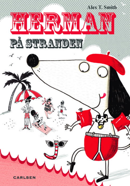 Cover for Alex T. Smith · Herman på stranden (Innbunden bok) [1. utgave] (2013)