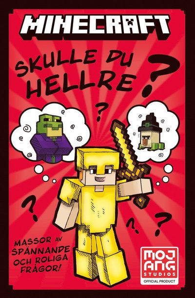 Cover for Minecraft - Skulle du hellre? (Hardcover Book) (2025)