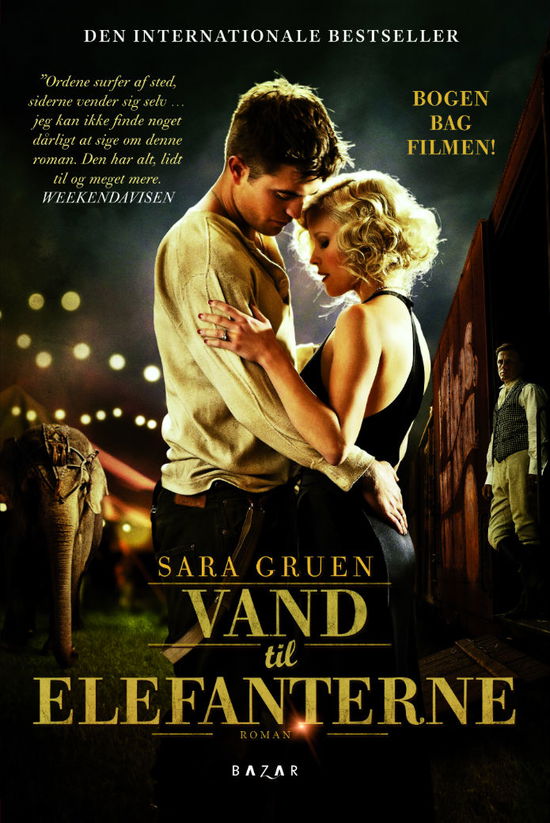 Cover for Sara Gruen · Vand til elefanterne (filmomslag) (Paperback Book) [2nd edition] (2011)