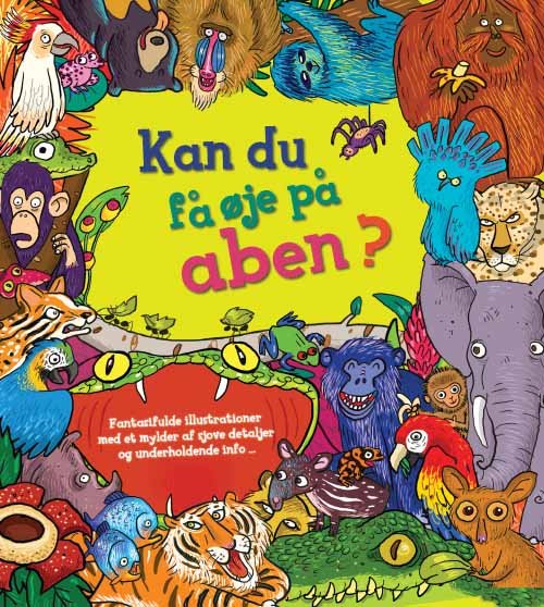 Cover for Stella Maidment · Kan du få øje på aben? (Bound Book) [1st edition] (2014)