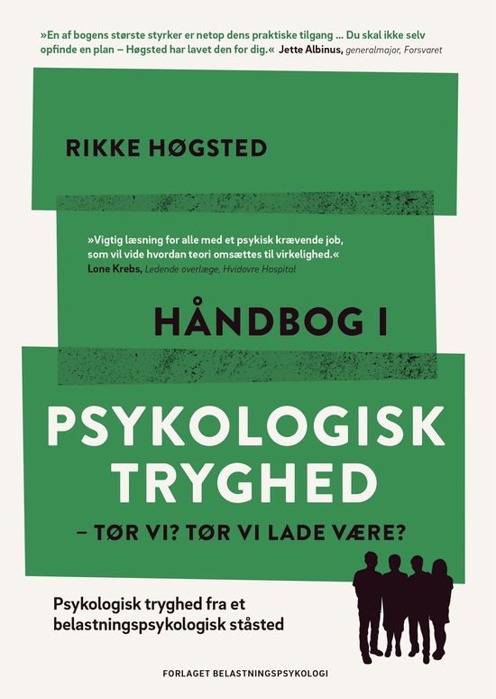 Cover for Rikke Høgsted · Håndbog i Psykologisk Tryghed (Paperback Book) [1er édition] (2024)