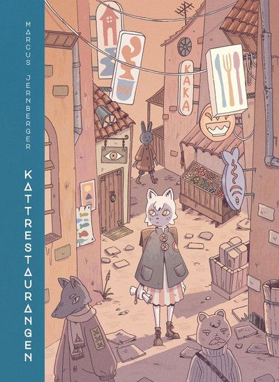 Cover for Marcus Jernberger · Kattrestaurangen (Hardcover Book) (2022)