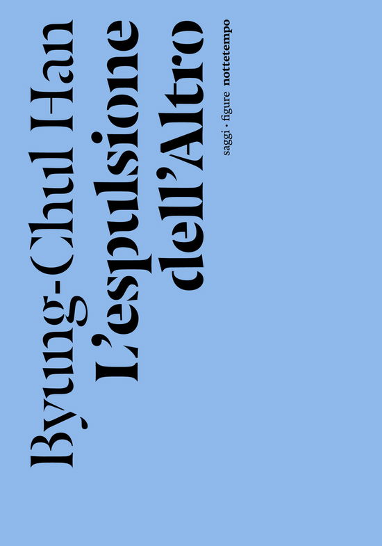 Cover for Byung-Chul Han · L' Espulsione Dell'altro (Buch)