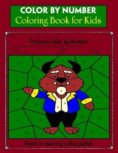 Cover for Kathy Smith · Color By Number Coloring Book for Kids (Taschenbuch) (2020)