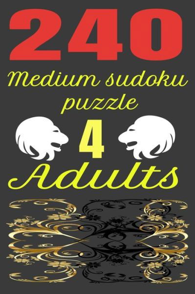 Cover for Harry Smith · Medium Sudoku Puzzle for Adults (Paperback Book) (2020)
