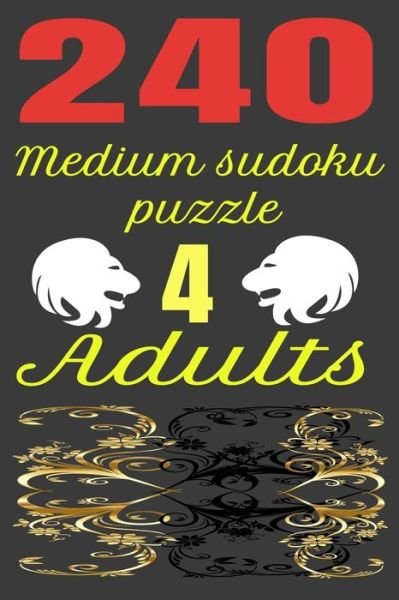 Cover for Harry Smith · Medium Sudoku Puzzle for Adults (Taschenbuch) (2020)