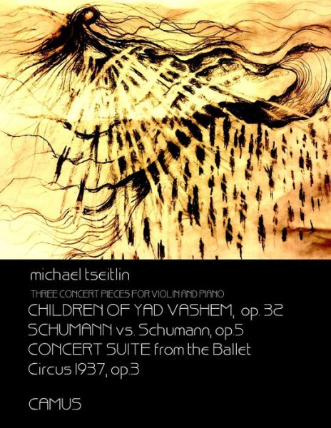 Cover for Michael Tseitlin · Three Concert Pieces for violin and piano by Michael Tseitlin (Taschenbuch) (2020)