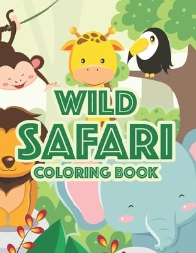 Cover for Kh Winter · Wild Safari Coloring Book (Pocketbok) (2020)