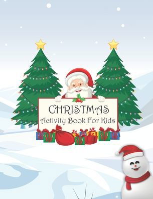 Cover for Linpocray Publications · Christmas Activity Book For Kids (Paperback Bog) (2020)