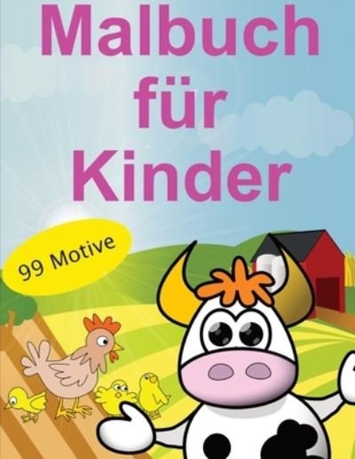 Cover for Hange Ukena · Malbuch für Kinder (Paperback Book) (2021)