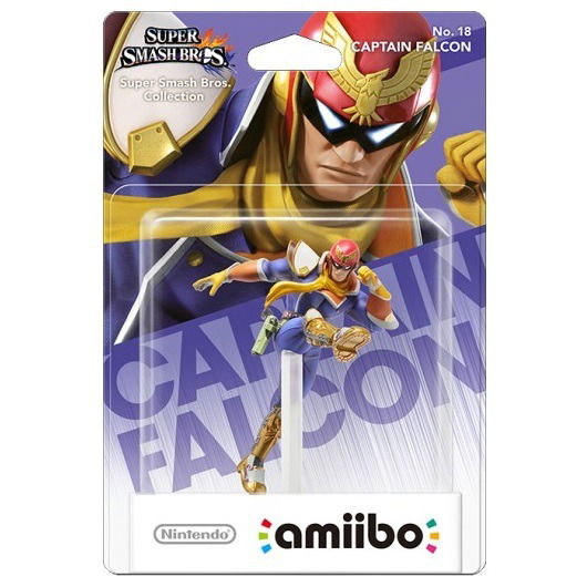 Nintendo AMIIBO Super Smash Bros. Collection  Captain Falcon  No. 18 Multi - Toystolife - Annen - Nintendo - 0045496352530 - 