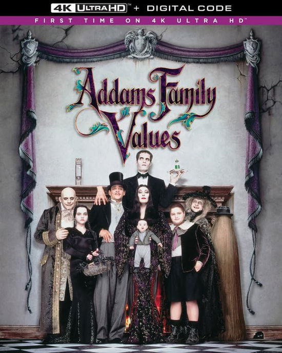 Cover for Addams Family Values (4K Ultra HD) (2024)