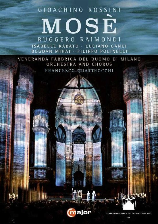 Cover for Rossini / Raimondi / Kabatu / Orchestra &amp; Choir · Mose (DVD) (2016)