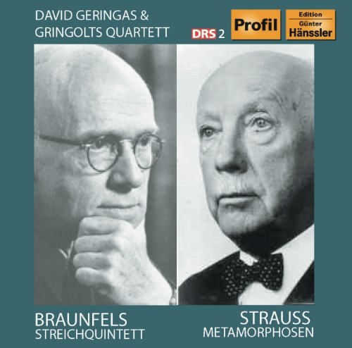 Cover for Braunfels; Stauss. R. · Streichquintett; Metamorphosen (CD) (2012)
