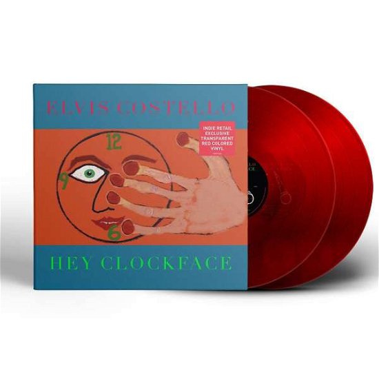Cover for Elvis Costello · Hey Clockface (Transparent Red Vinyl) (LP) [Limited edition] (2020)