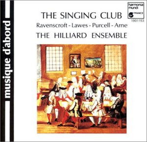 Cover for The Hilliard Ensemble · The Singing Club (CD) (1985)