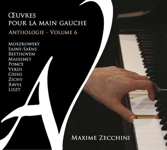 Cover for Maxime Zecchini · Left-Hand Piano Works 6 (CD) (2017)