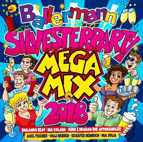 Ballermann Silvesterparty Megamix 2018 - V/A - Música - MIXI - 4005902507530 - 20 de outubro de 2017