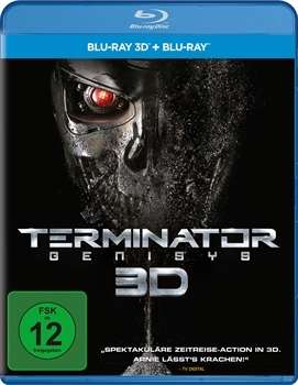 Cover for Jason Clarke,jai Courtney,emilia Clarke · Terminator: Genisys (Blu-ray 3d,2 Discs) (Blu-ray) (2015)