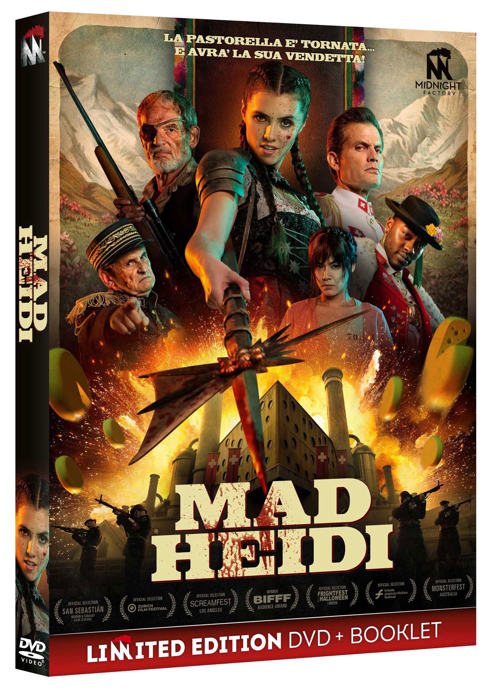 Mad Heidi Dvd booklet DVD 2023