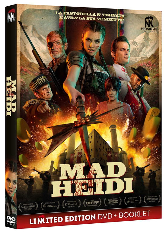 Cover for Mad Heidi (Dvd+booklet) (DVD) (2023)